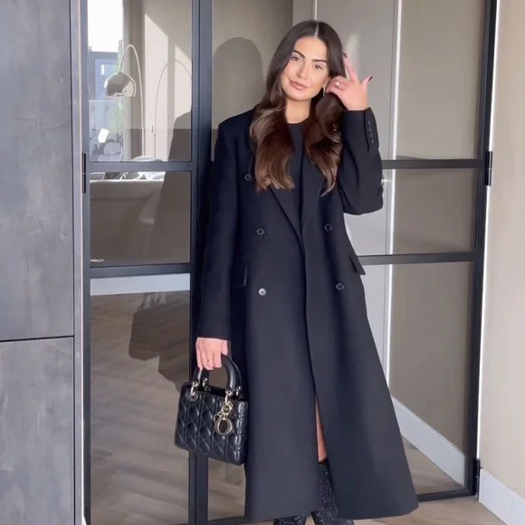 Jackets & Coats | Zara Woman Into The Classic Fw22 Wool